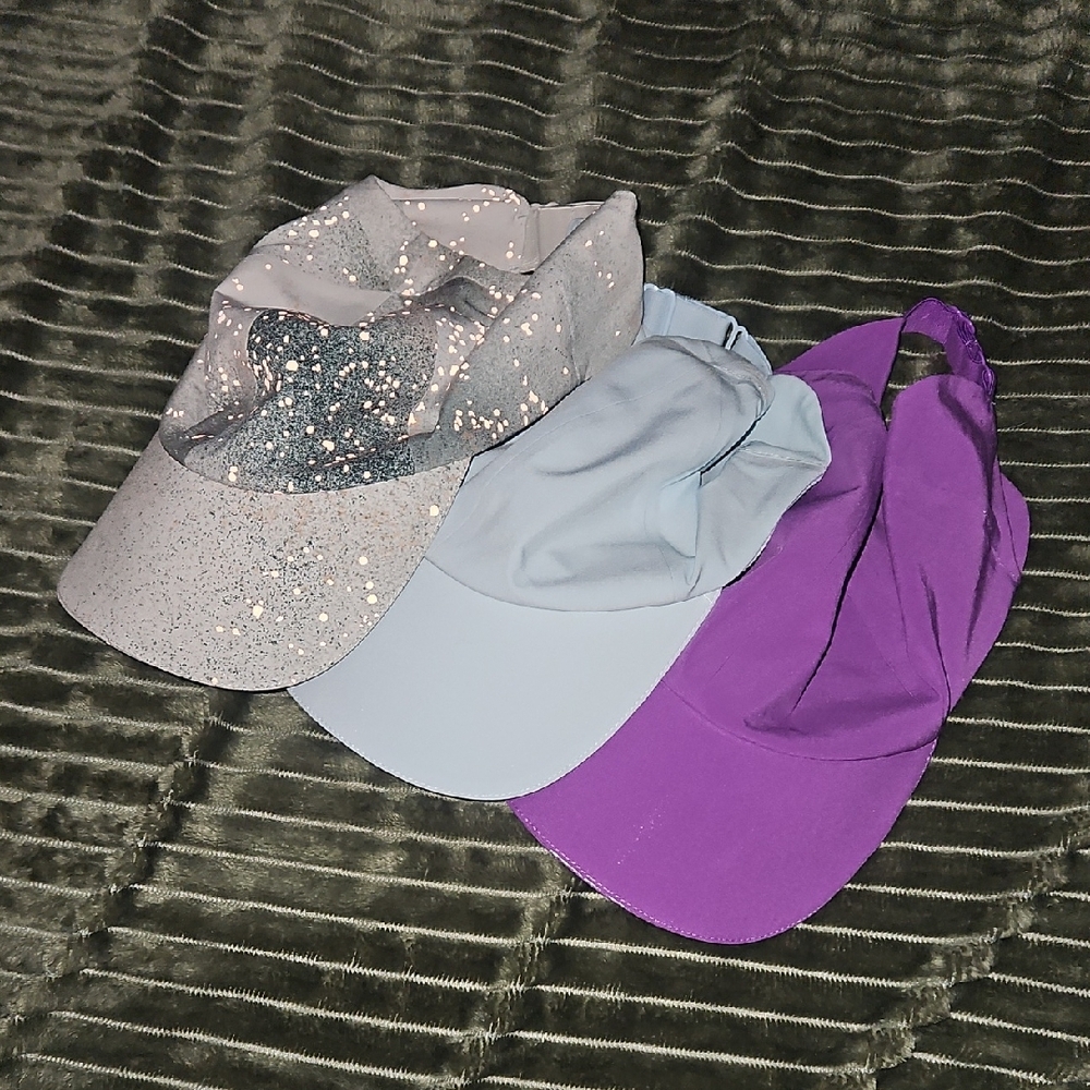 lululemon Ponytail Running Hat Set Of 3